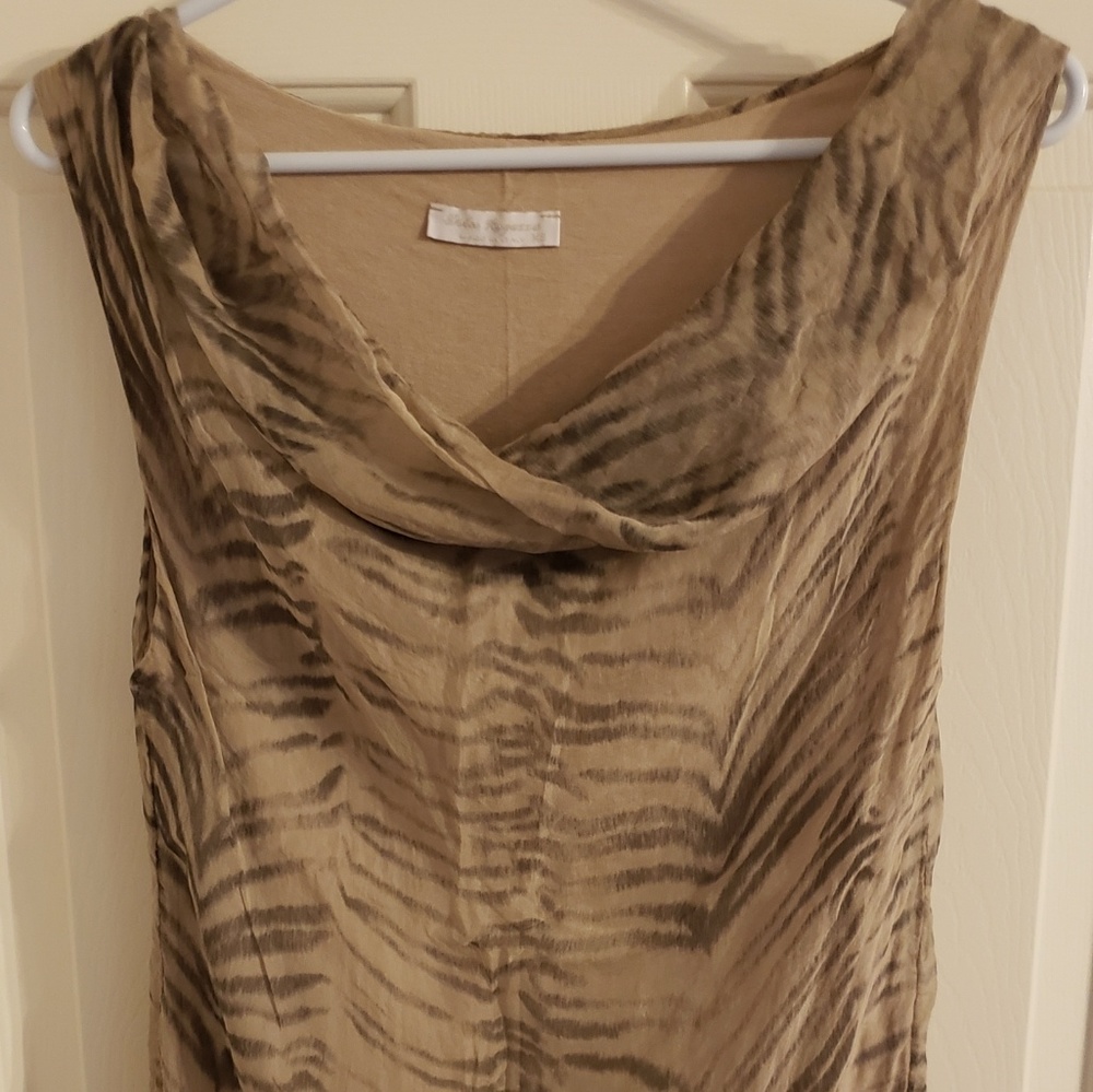 Dolce Ragazza silk tank